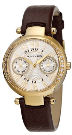 Наручные часы Romanson RL2612QLG WH