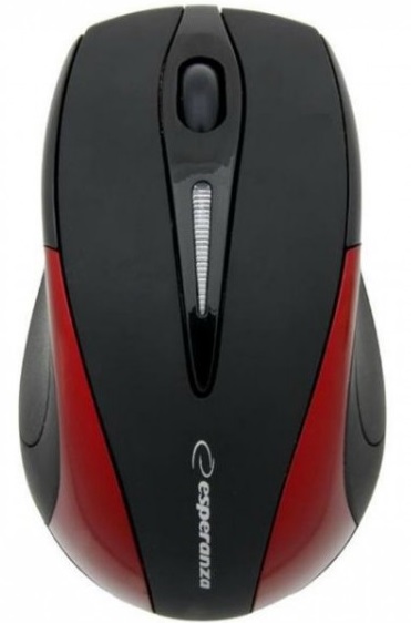 Mouse Esperanza EM101R Black/Red