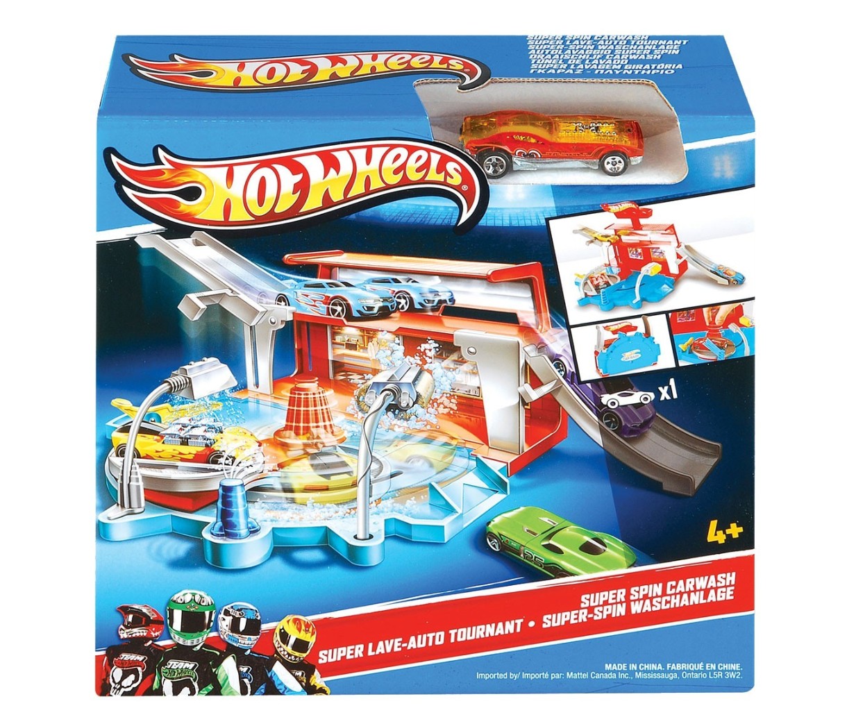 Set jucării transport Hot Wheels Gata de joaca! (X9295)