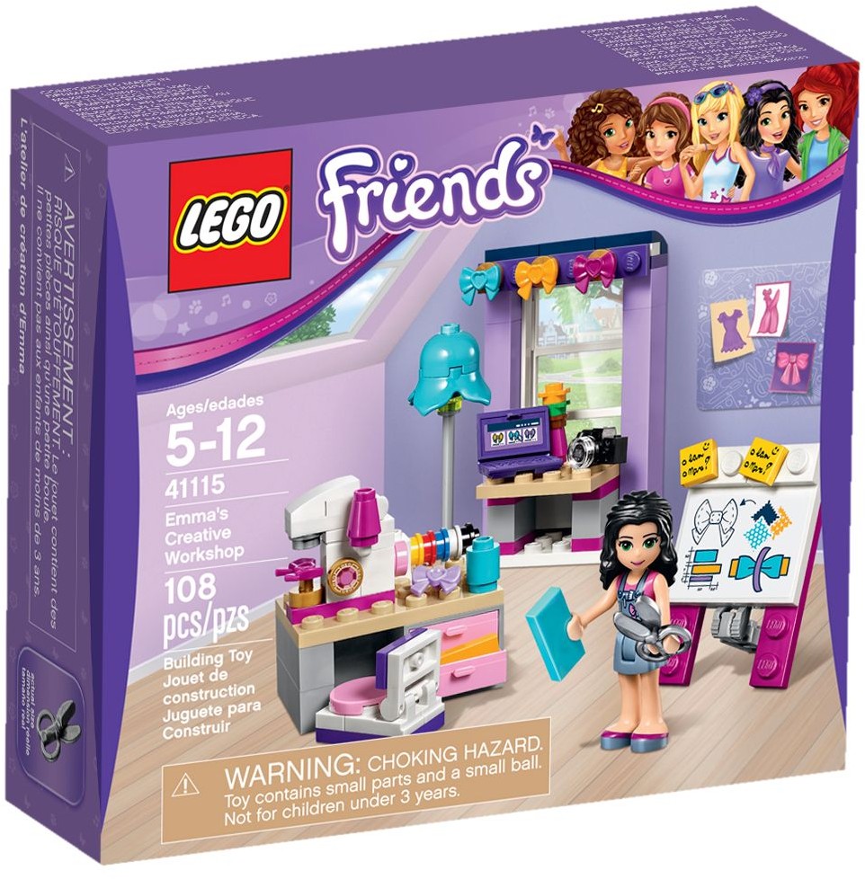 Конструктор Lego Friends: Emma's Creative Workshop (41115)