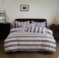 Постельное бельё O’llessya New Style New Style 200x220cm Violet/Negru/Alb (V-85/5)