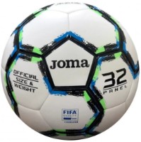 Minge de fotbal Joma 400689.200 White/Black, s.T62