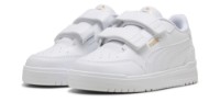 Ghete pentru copii Puma Shuffle Downtown Lo V Ps Puma White/Gold, s.32