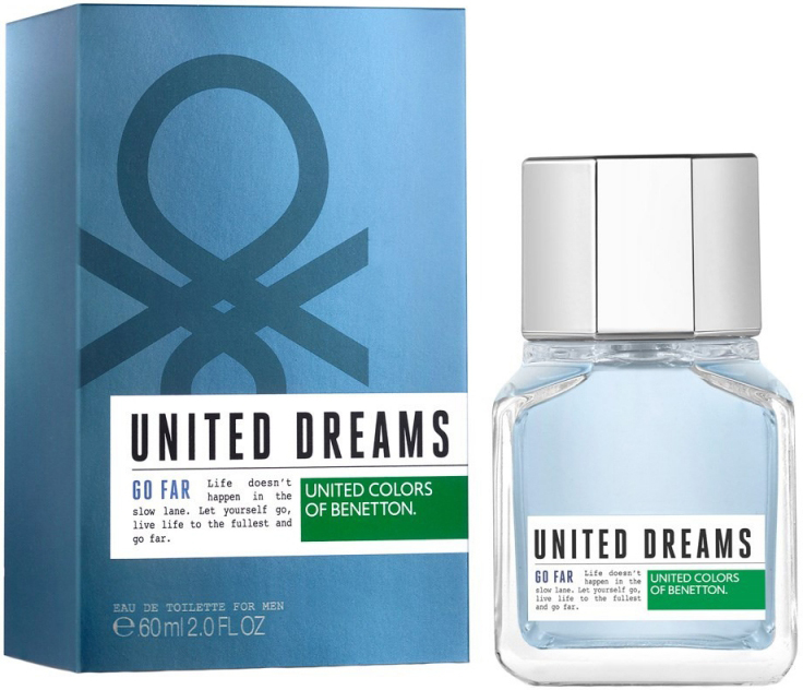 Parfum pentru el Benetton United Dreams Go Far EDT 60ml
