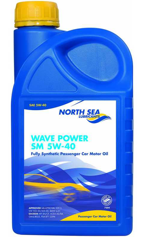Моторное масло North Sea Lubricants Wave Power SM 5W-40 1L