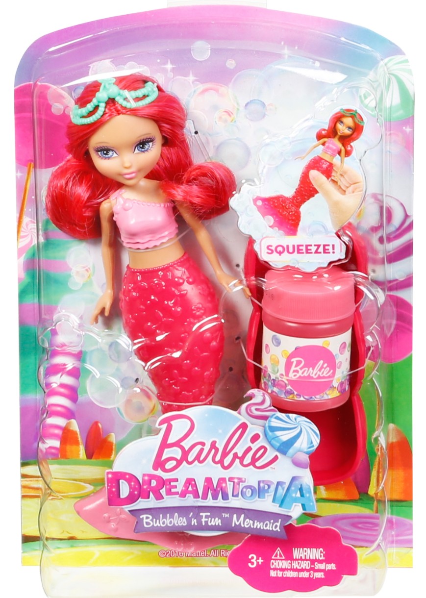 Păpușa Barbie Magical Mermaid Bubbles (DVM97)