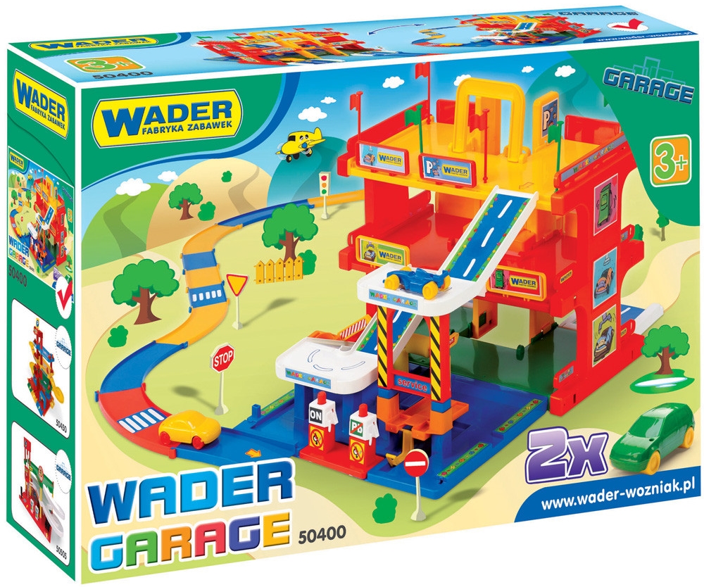 Детский набор дорога Wader Parking (50400)