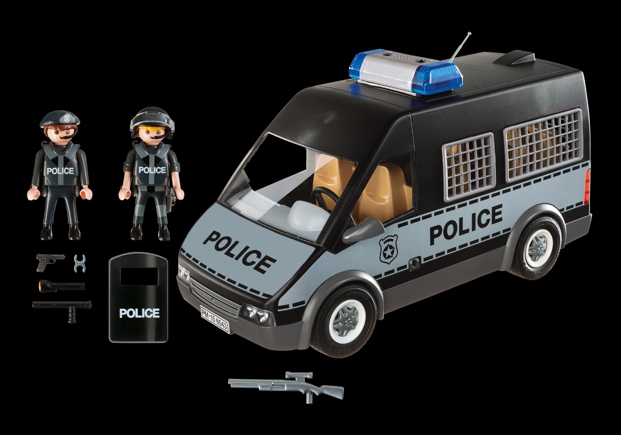 Машина Playmobil City Life: Police Police Van with Lights and Sound (6043)