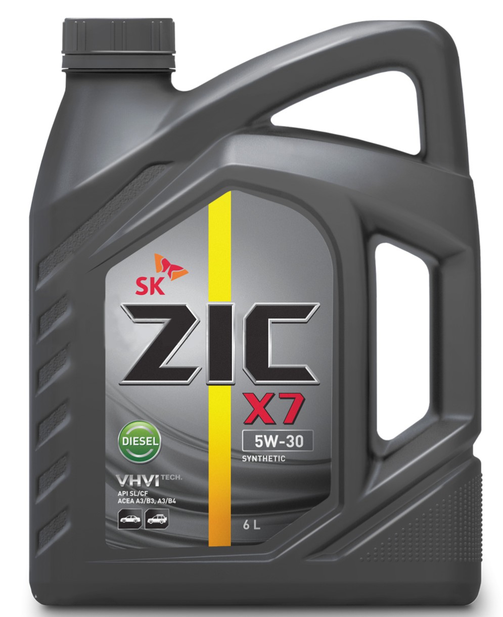 Моторное масло Zic X7 Diesel 5W-30 6L