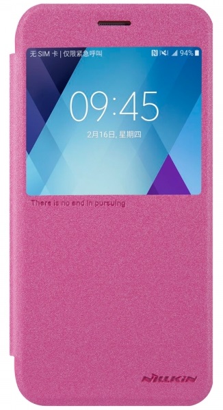 Чехол Nillkin Samsung A520 Galaxy A5 Sparkle Pink