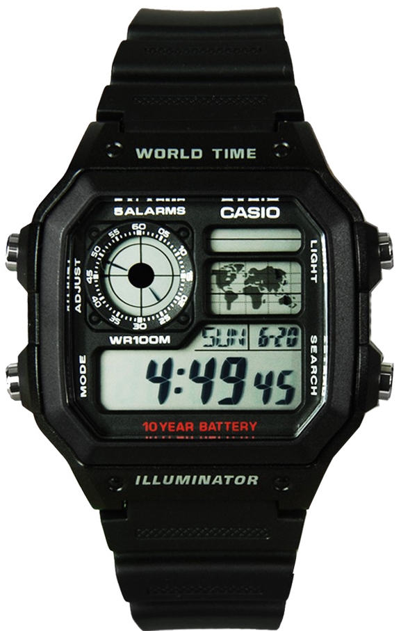 Ceas de mână Casio AE-1200WH-1A