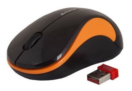 Компьютерная мышь A4Tech G3-270N-2 Black/Orange