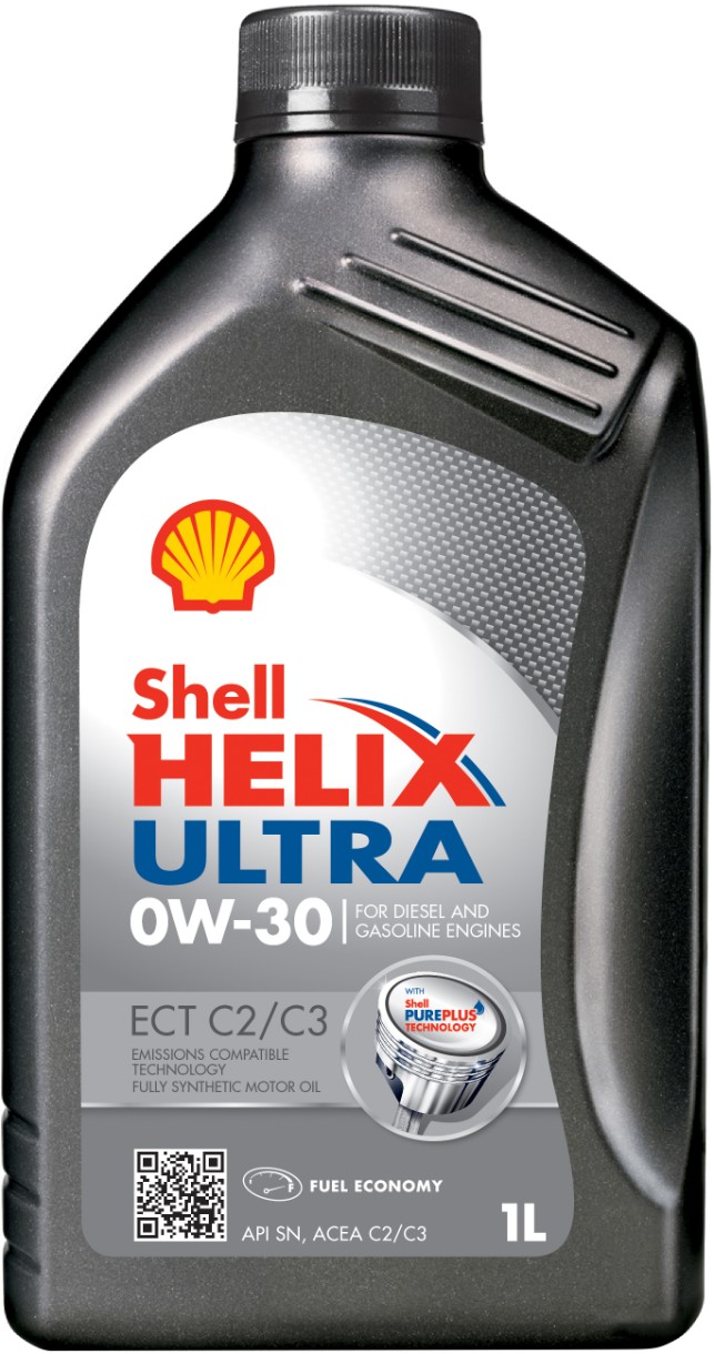 Моторное масло Shell Helix Ultra ECT C2/C3 0W-30 1L
