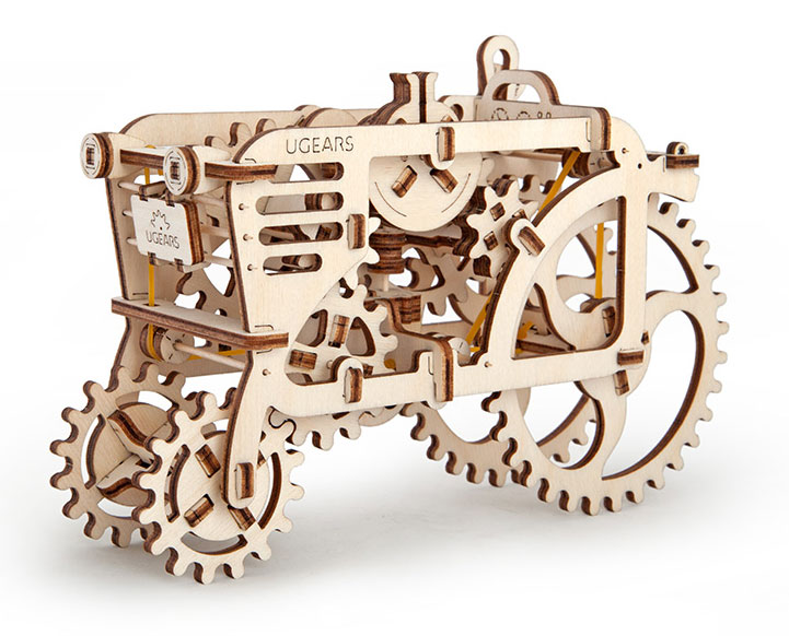 Puzzle 3D-constructor UGears Трактор (70 003)