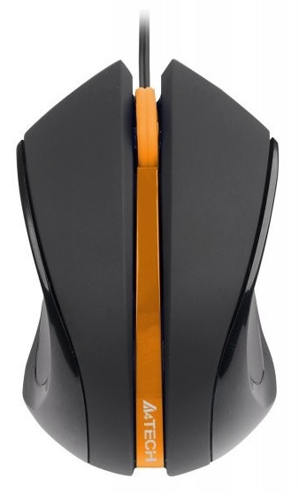 Компьютерная мышь A4Tech N-310-1 Black/Orange