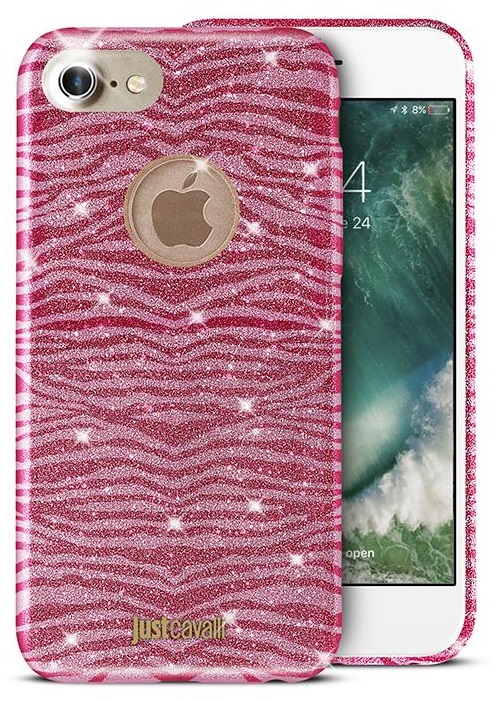 Чехол Puro Just Cavalli Cover for iPhone 7 (JCIPC747LEOZEBPNK)