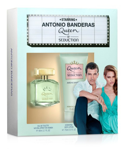 Парфюмерный набор для неё Antonio Banderas Queen of Seduction EDT 80ml + Body Lotion 75ml