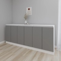 Тумба Smartex Т8 200cm White/Graphite