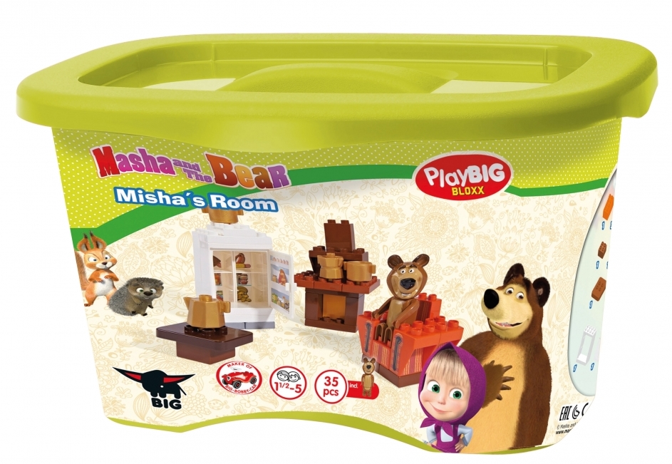 Set de construcție PlayBig Masha&Bear "Bucataria" (80005 7093)