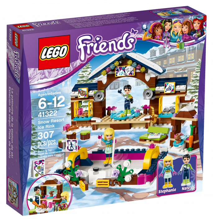 Конструктор Lego Friends; Snow Resort Ice Rink (41322)