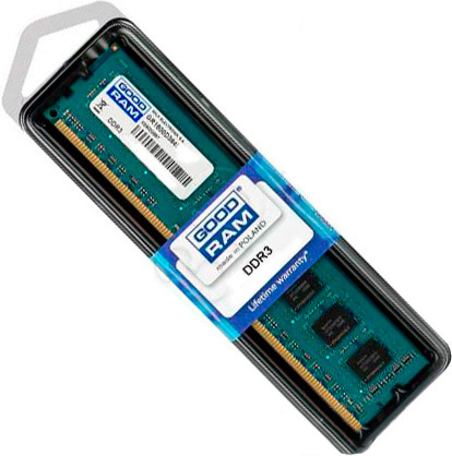 Оперативная память Goodram 8Gb DDR3-1600MHz PC12800 CL11 (GR1600D364L11/8G)