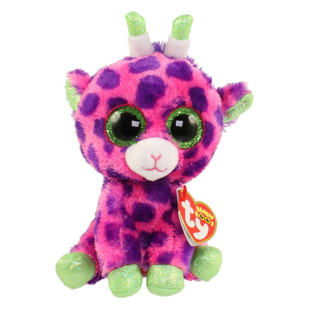 Jucărie de pluș Ty Gilbert Pink Giraffe 15cm (TY37220)