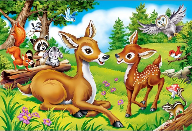 Puzzle Castorland 40 Maxi Dear Little Deer (B-040261)