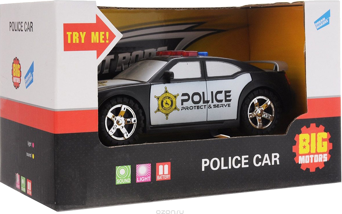 Mașină Big Motors Police Car (LD-2016A)