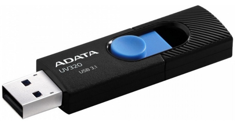 USB Flash Drive Adata UV320 32Gb Black-Blue
