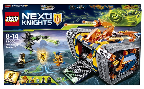 Конструктор Lego Nexo Knights: Axl's Rolling Arsenal (72006)