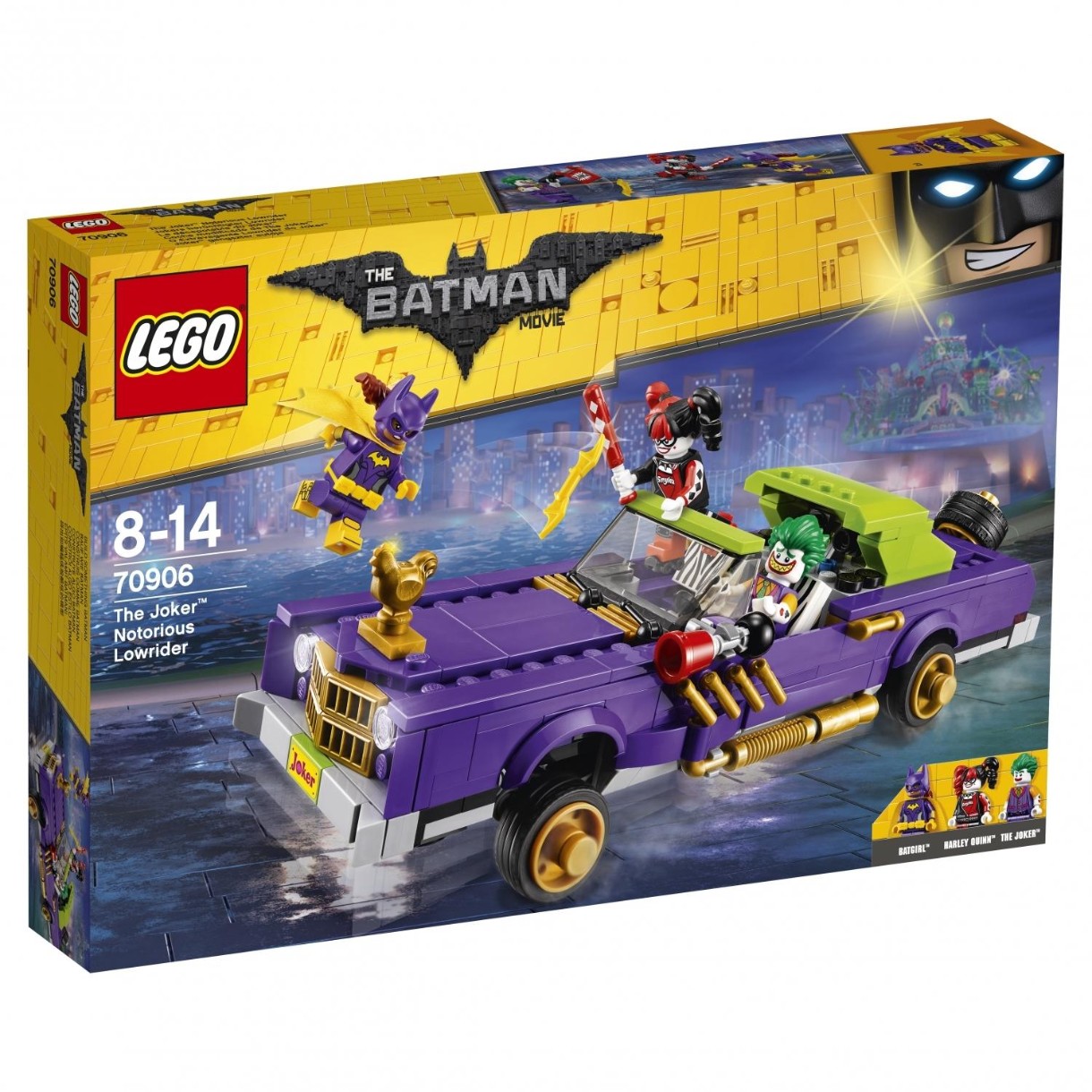 Set de construcție Lego DC: The Joker Notorious Lowrider (70906)