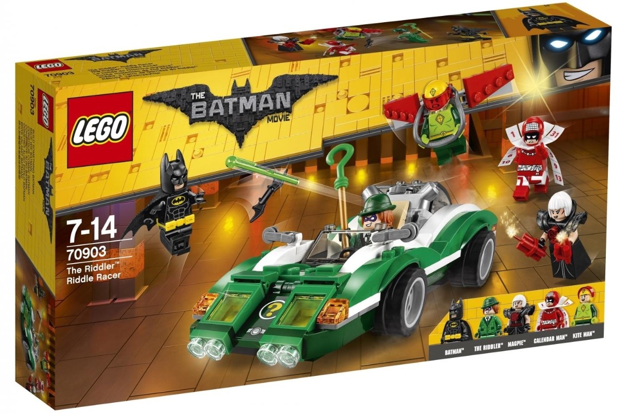 Конструктор Lego DC: The Riddler Riddle Racer (70903)