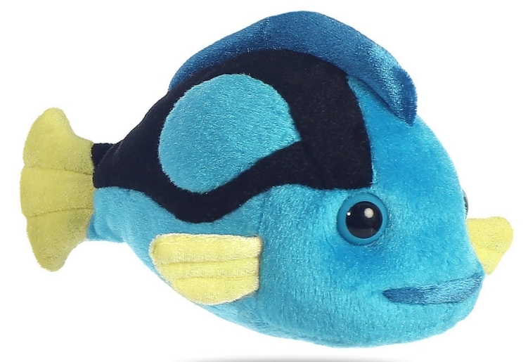 Мягкая игрушка Aurora Mini Flopsie Blue Tang Fish 20cm (31728)