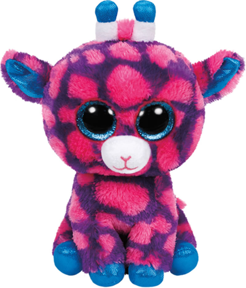 Jucărie de pluș Ty Sky High Pink Giraffe 15cm (TY36178)