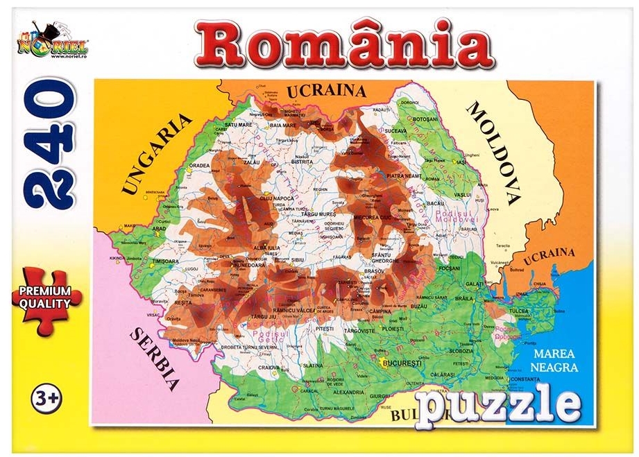 Пазл Noriel 240 Romania (NOR4544)