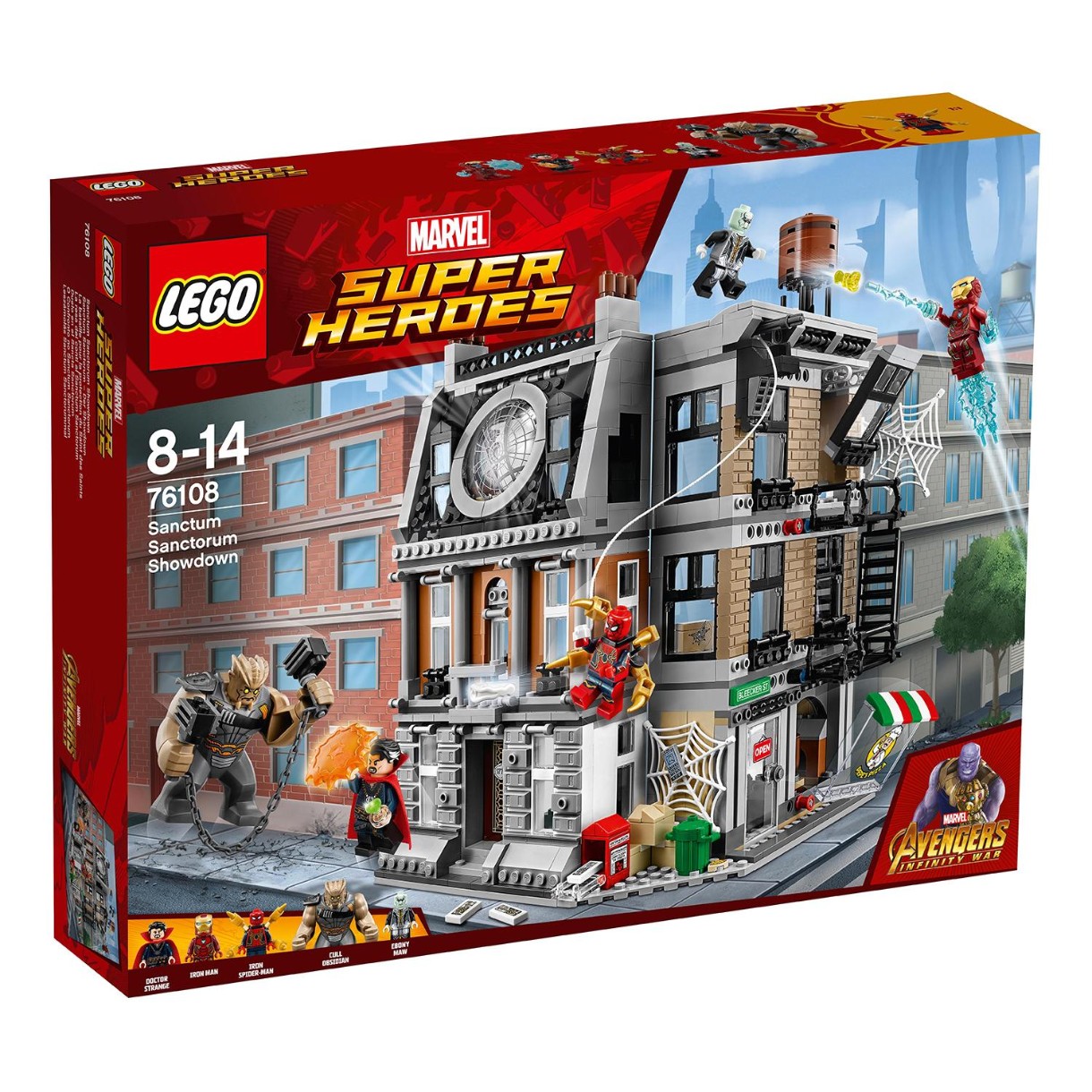 Set de construcție Lego Marvel: Sanctum Sanctorum Showdown (76108)