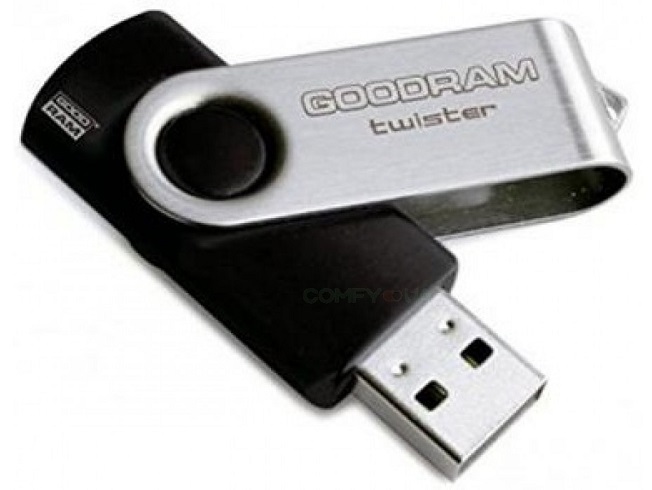 USB Flash Drive Goodram 8Gb UTS2 Black (UTS2-0080K0R11)