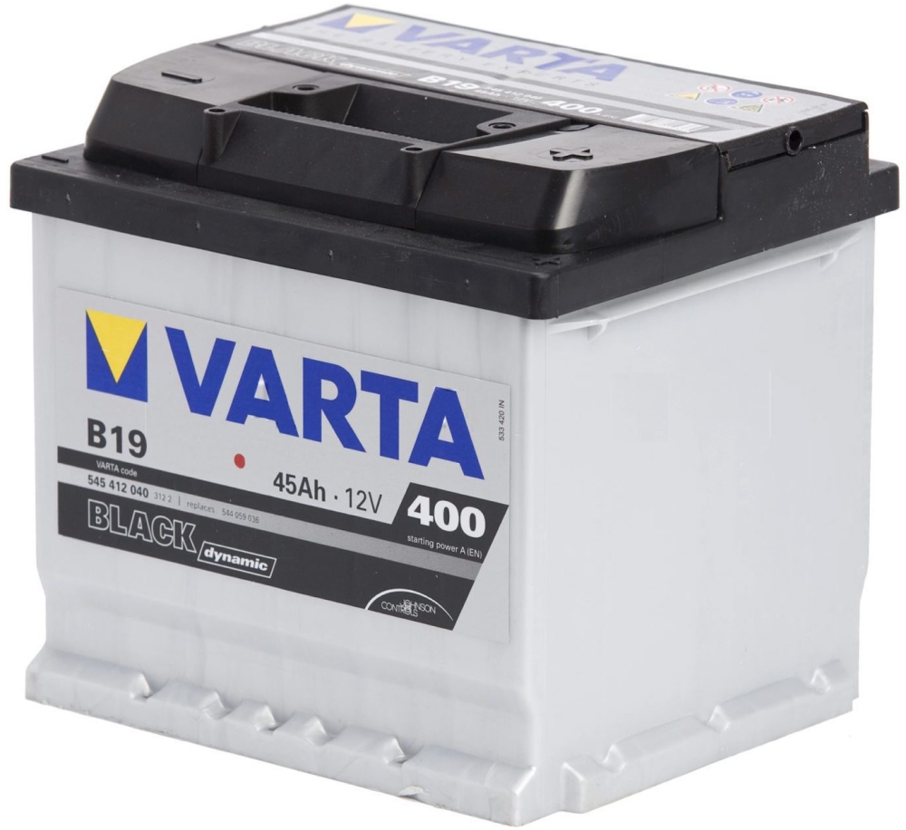 Автомобильный аккумулятор Varta Black Dynamic B19 (545 412 040)