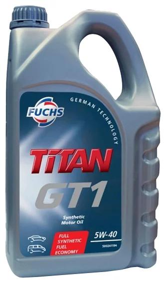 Моторное масло Fuchs Titan GT1 5W-40 5L