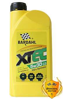 Моторное масло Bardahl XTEC C3 5W-30 1L