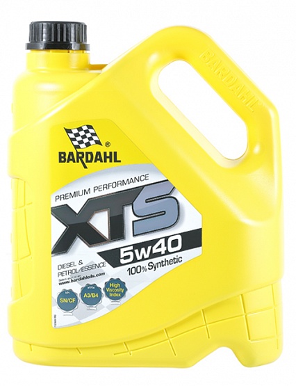 Моторное масло Bardahl XTS 5W-40 4L