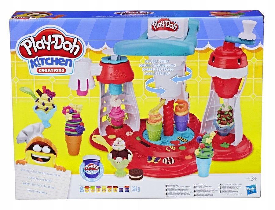 Пластилин Hasbro Play-Doh Ice Cream Factory (E1935)