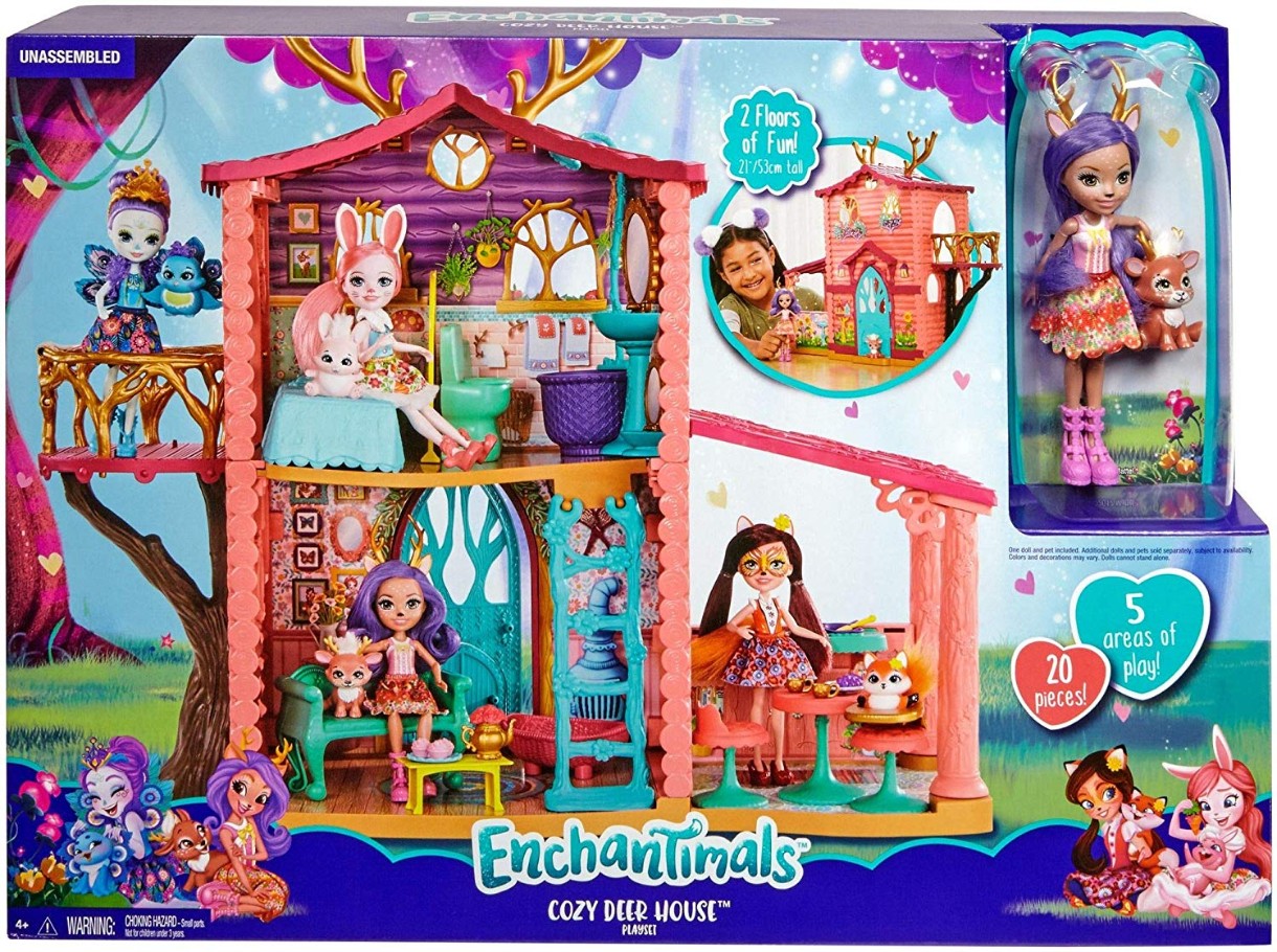 Домик для кукол Mattel Enchatimals House Danessa Deer (FRH50)