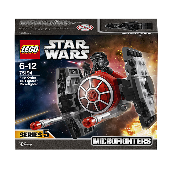 Конструктор Lego Star Wars: First Order TIE Fighter Microfighter (75194)