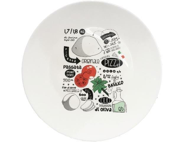 Сервировочное блюдо Bormioli Rocco Pizza Recipe 33cm (37955)