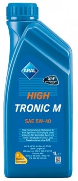Моторное масло Aral HighTronic M 5W-40 1L