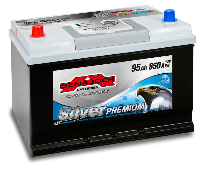 Автомобильный аккумулятор Sznajder Silver Premium Japan Cars 595 52
