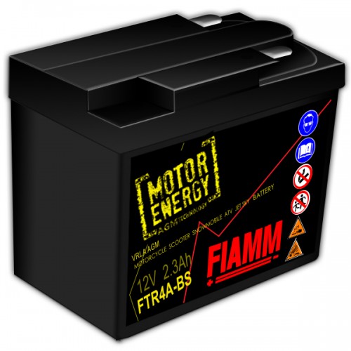 Автомобильный аккумулятор Fiamm Motor Energy FTR4A-BS (7904474)