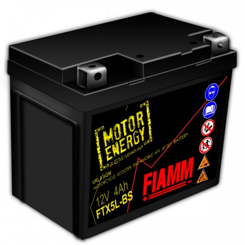 Автомобильный аккумулятор Fiamm Storm FTX5L-BS (7904476)