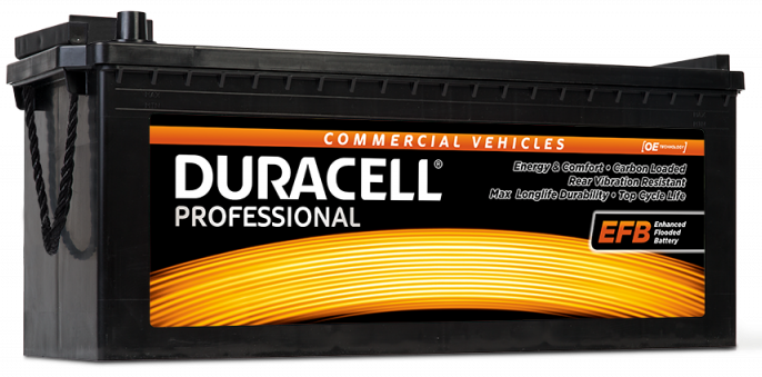 Автомобильный аккумулятор Duracell DP 190 EFB (012 690 17 0801)
